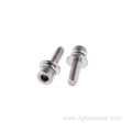 Round head screw with washer Hex socket head screw